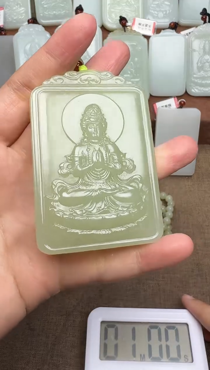 【闪购商品】和田玉颈饰未镶嵌和田玉挂件