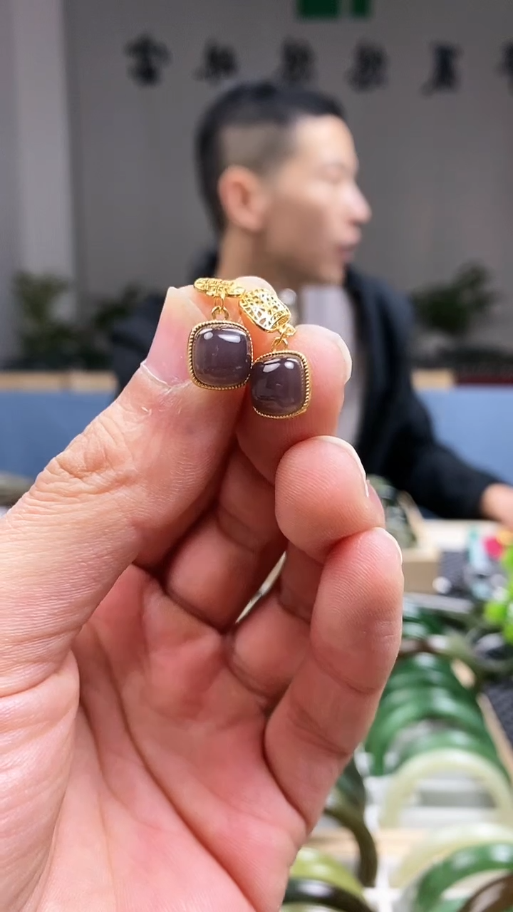 【闪购商品】和田玉手镯银S925镶嵌1