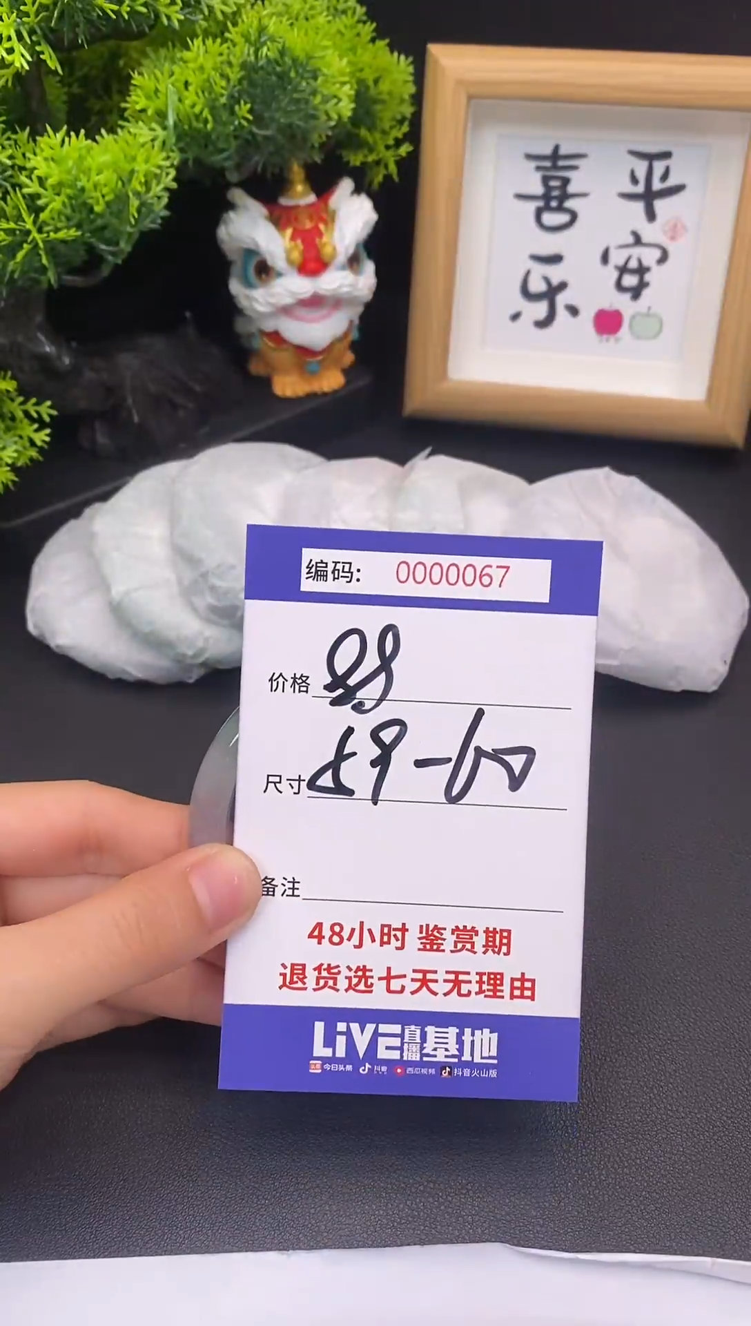 未镶嵌手镯翡翠67