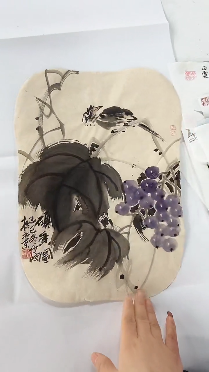 国画直播福利/国画/花鸟