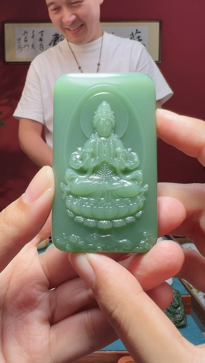 和田玉未镶嵌吊坠(不含链)伊***年1