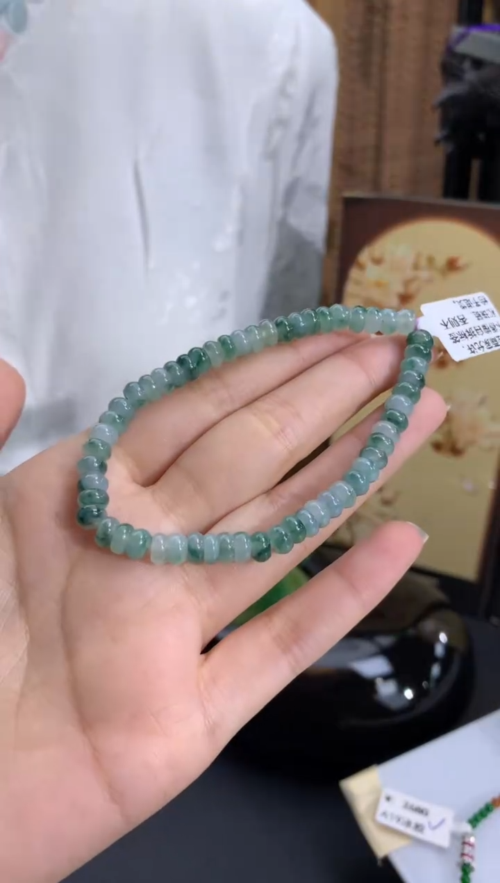 未镶嵌手链翡翠卡5.8mm
