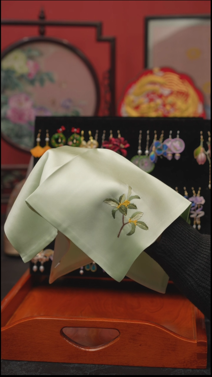 刺绣苏绣刺绣手帕