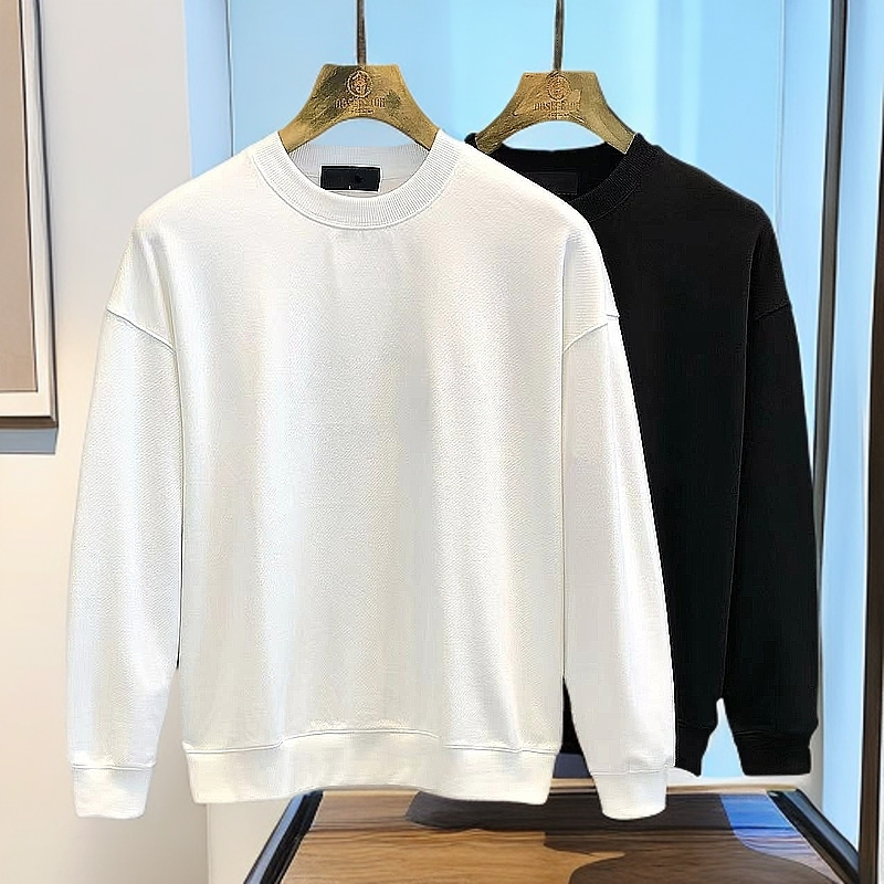 W2025新春款潮流简约圆领长袖卫衣  男女同款（MQ）