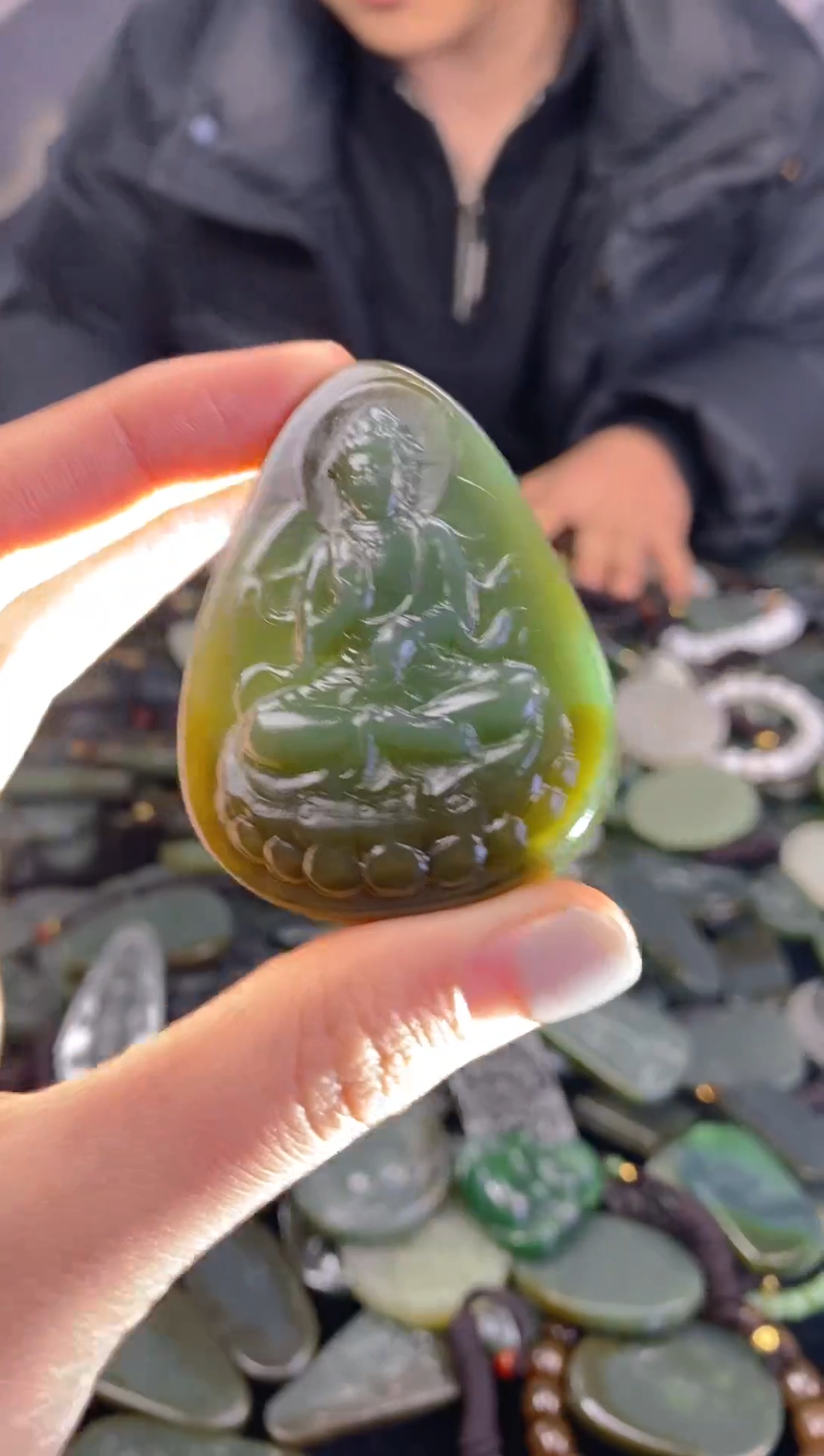 颈饰未镶嵌和田玉1