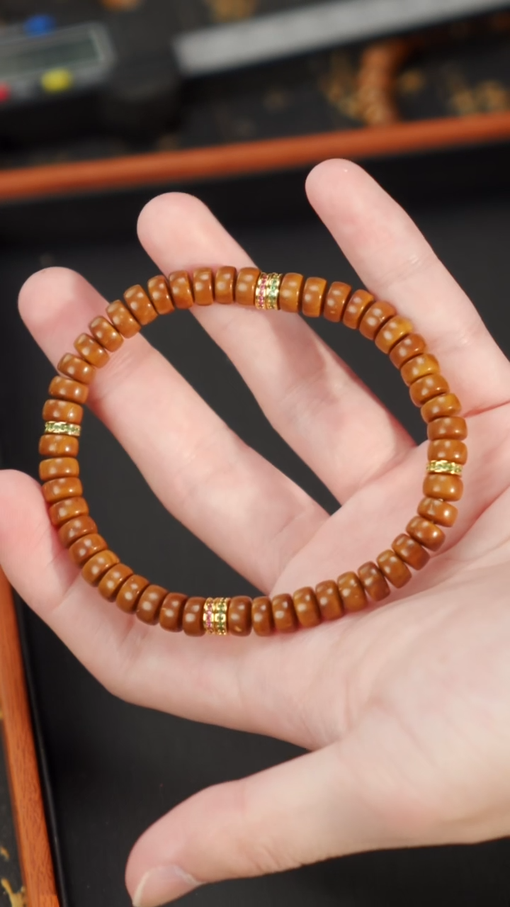 【闪购商品】紫金鼠手串紫金鼠实心药片DIY