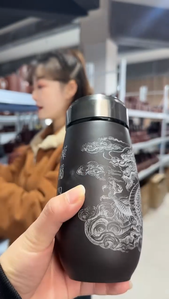 【闪购商品】紫砂盖杯紫砂盖杯子弹杯