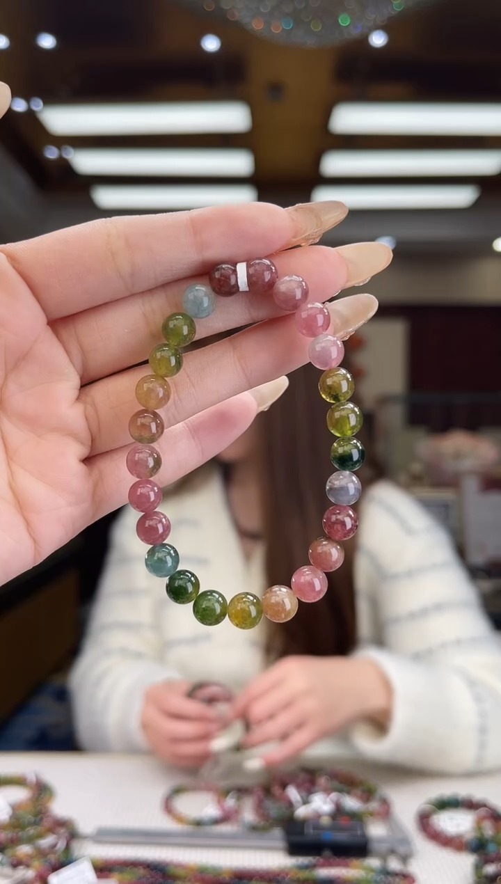 【闪购商品】碧玺/未镶嵌7mm+碧玺单圈38多样性发货