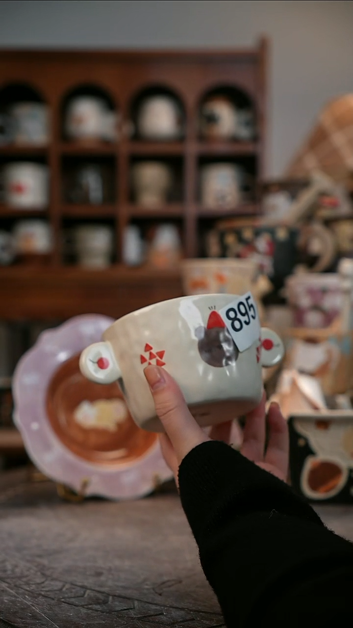 可爱川谷原创陶瓷12.19直播微瑕895