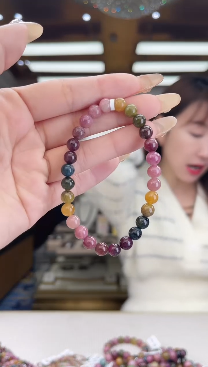 【闪购商品】碧玺/未镶嵌6mm+碧玺单圈4多样性发货