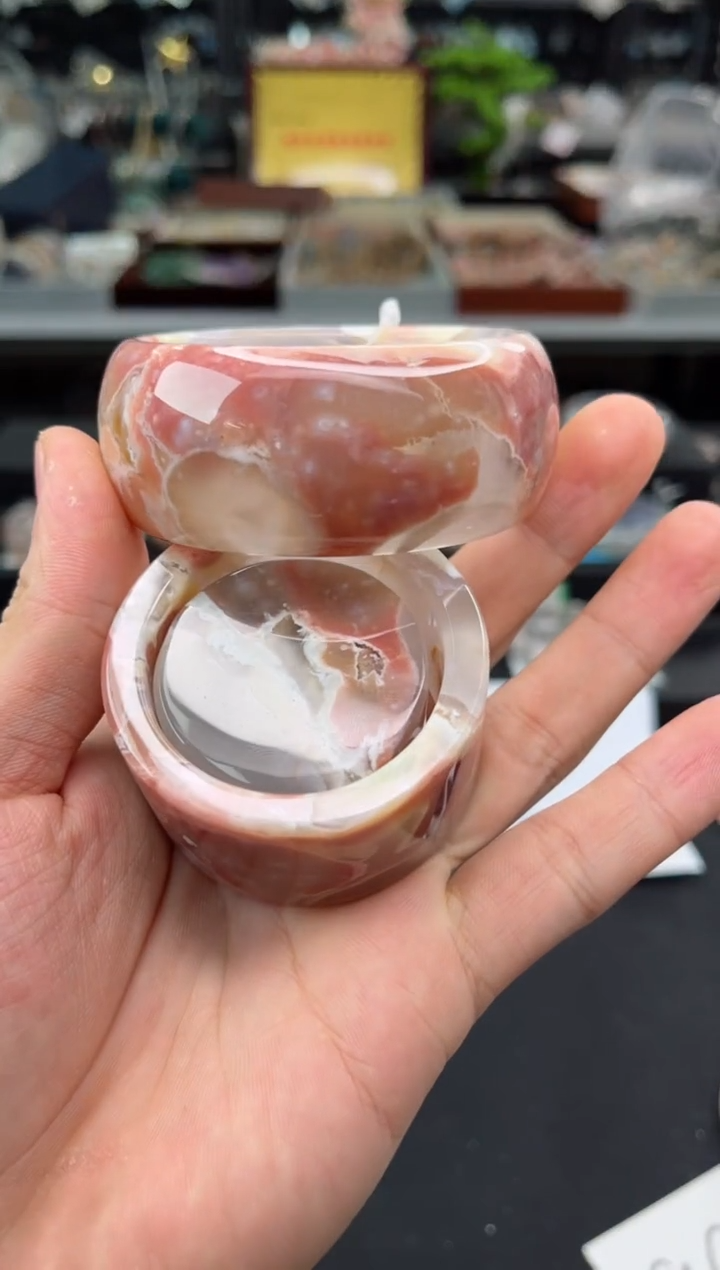 【闪购商品】石英质玉手镯未镶嵌56圈口（赠品镯心）S9316