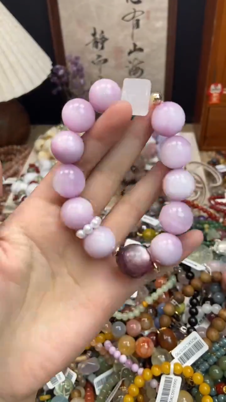 未镶嵌锂辉石手串140