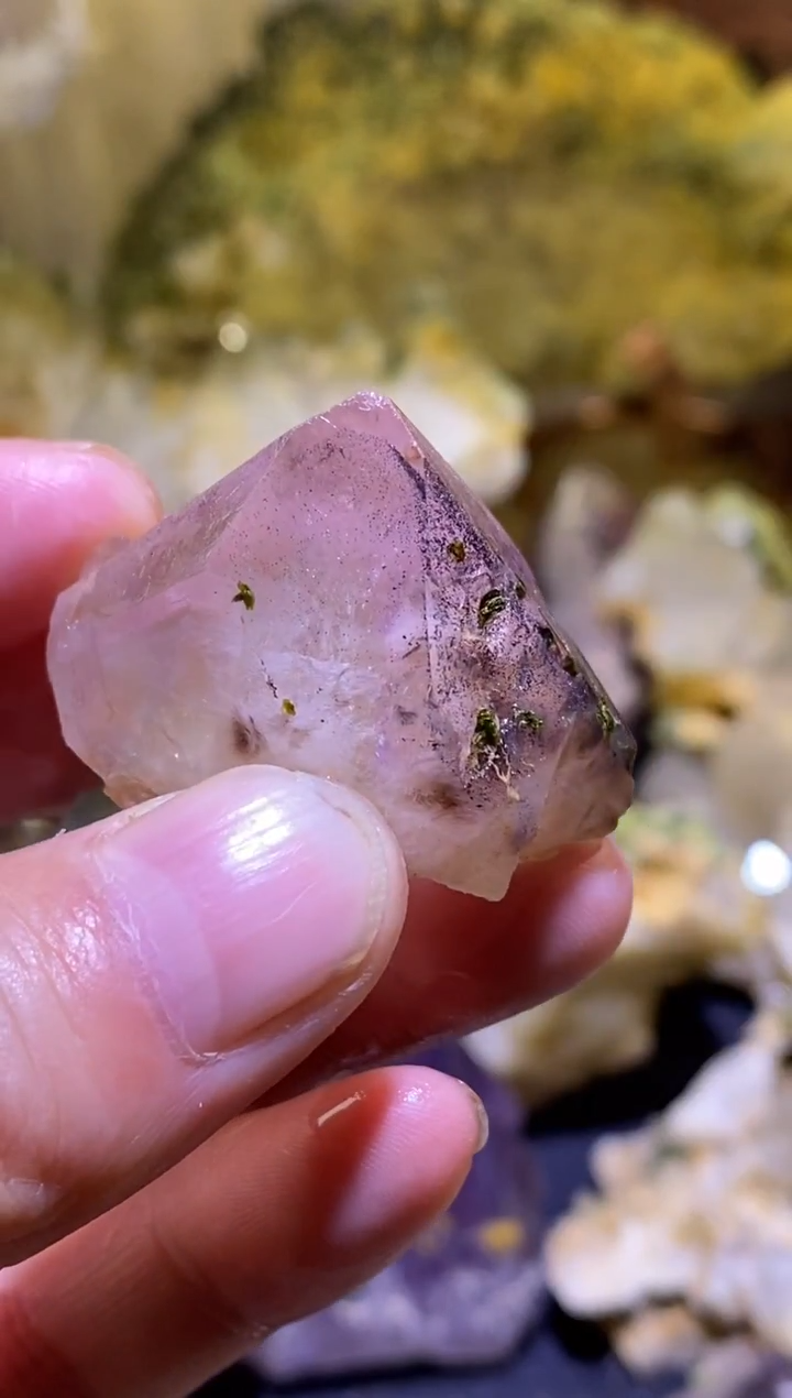 未镶嵌珠宝半成品水晶6号四川超七花园水晶