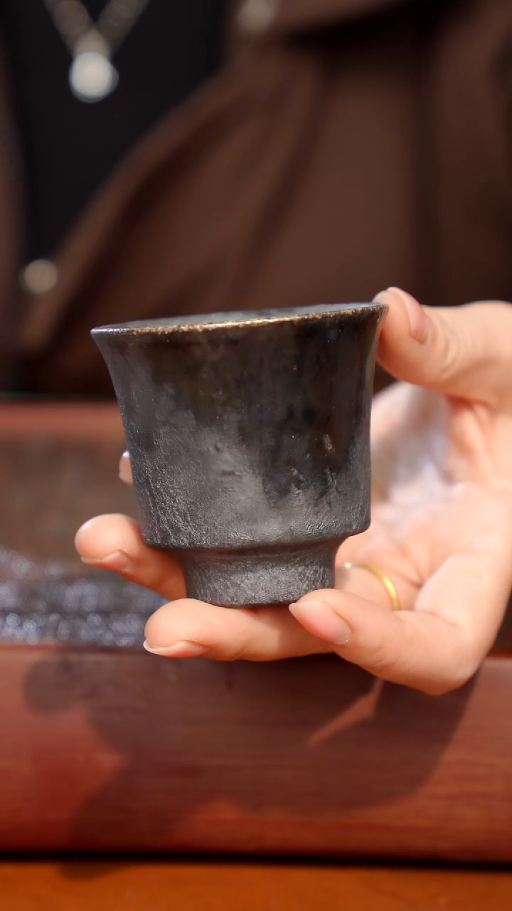 陶瓷奢瓷/瑞寅柴烧茶器（杯子）0077