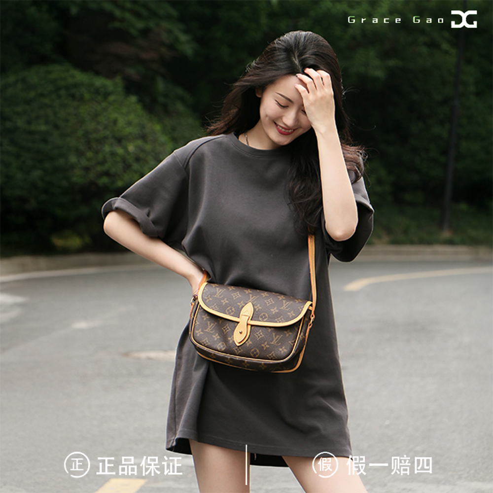 修复品LouisVuitton/路易威登/单肩斜挎包单眼邮差