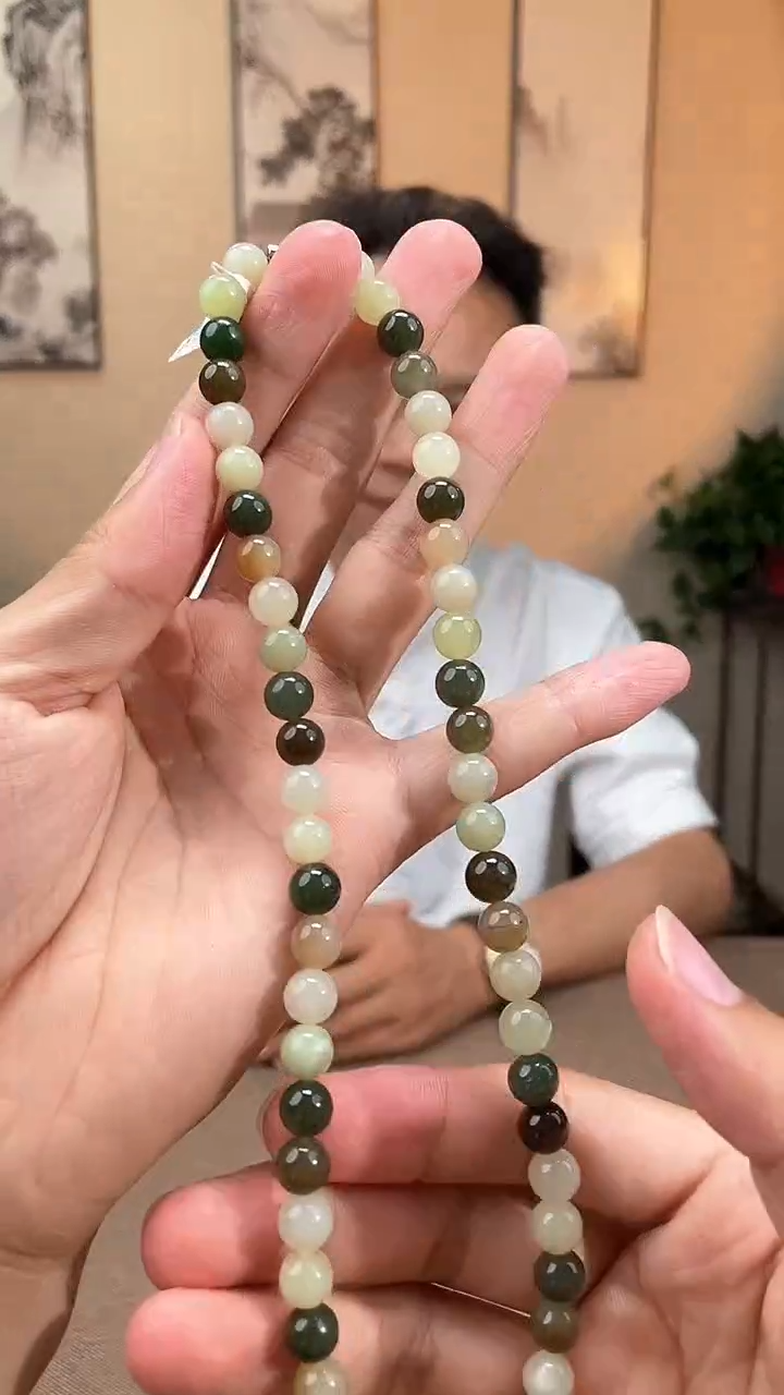 和田玉未镶嵌颈饰多样性拍一发一260007