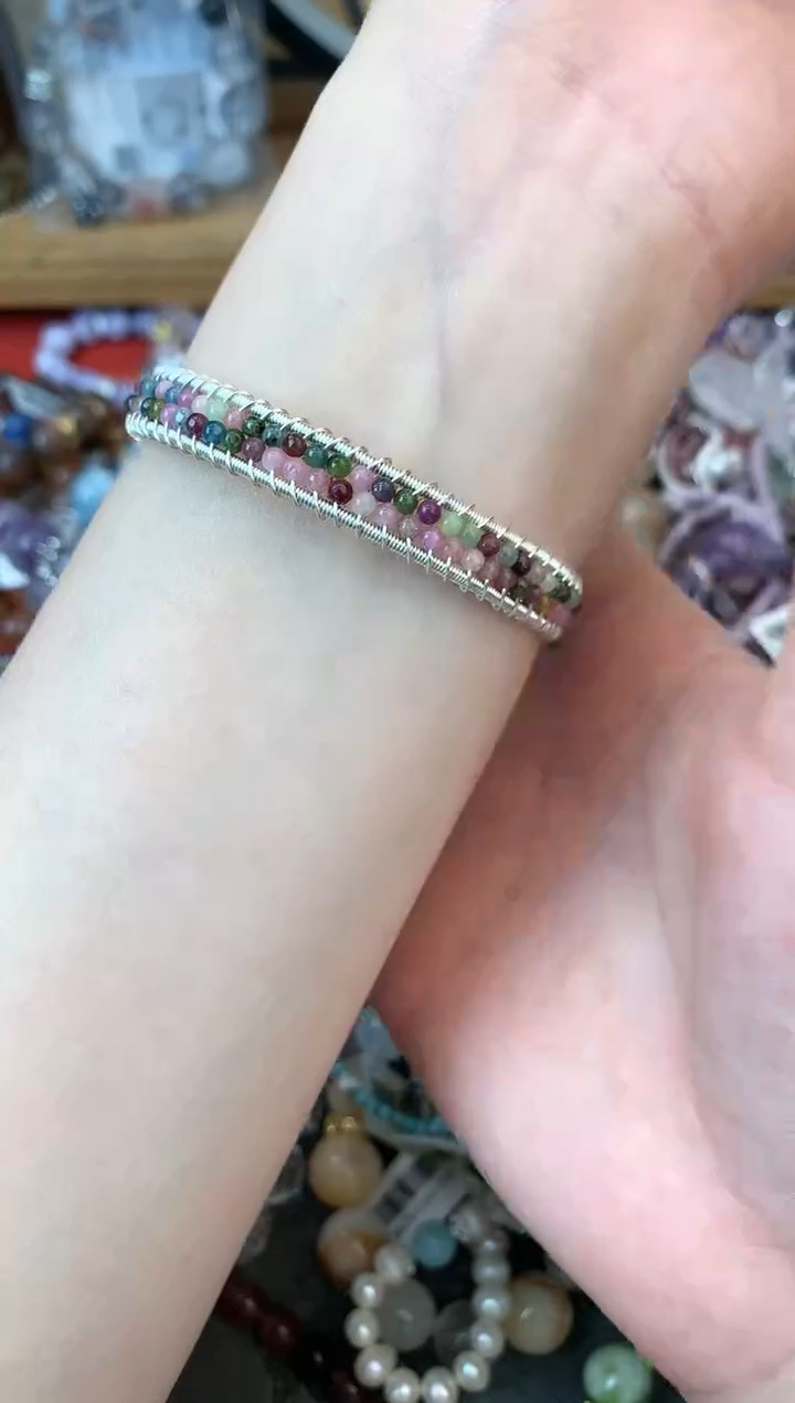 【闪购商品】手链未镶嵌碧玺447手串