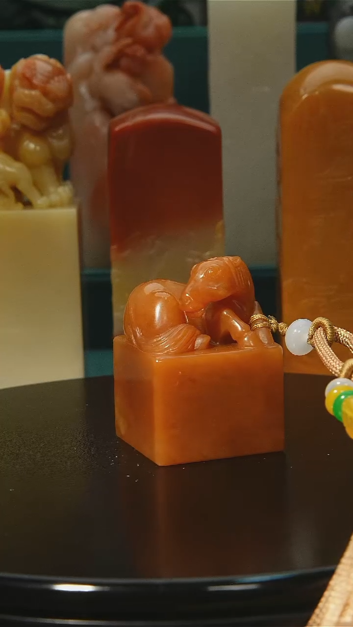 寿山石印石?****周寿山石印章13