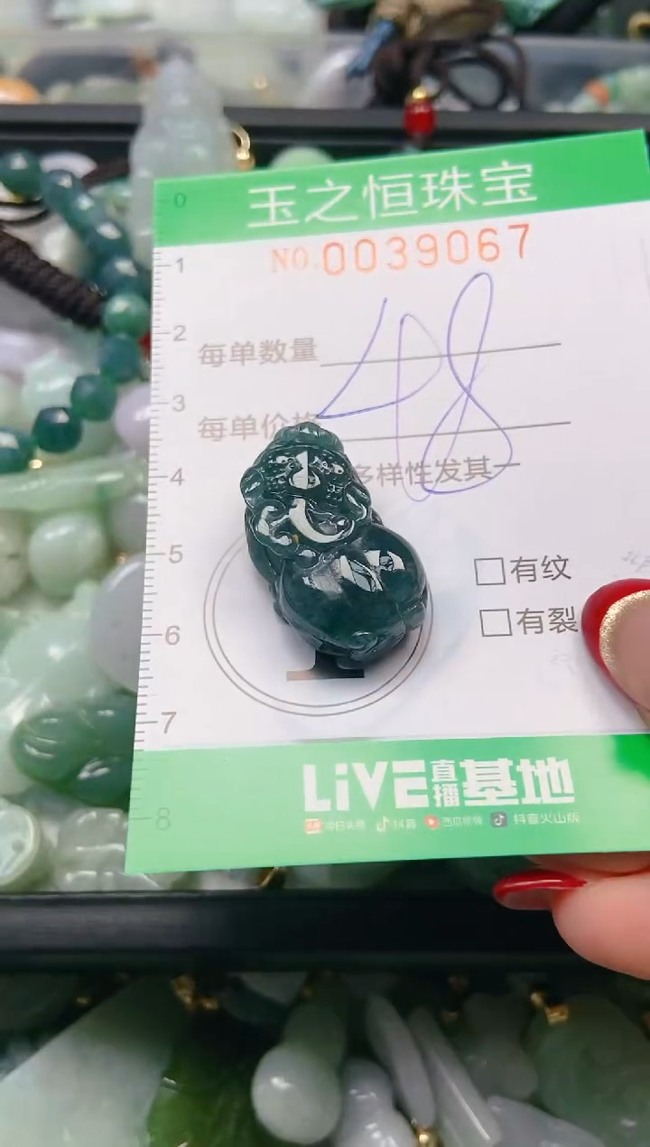 【闪购商品】翡翠颈饰未镶嵌闪购0039067