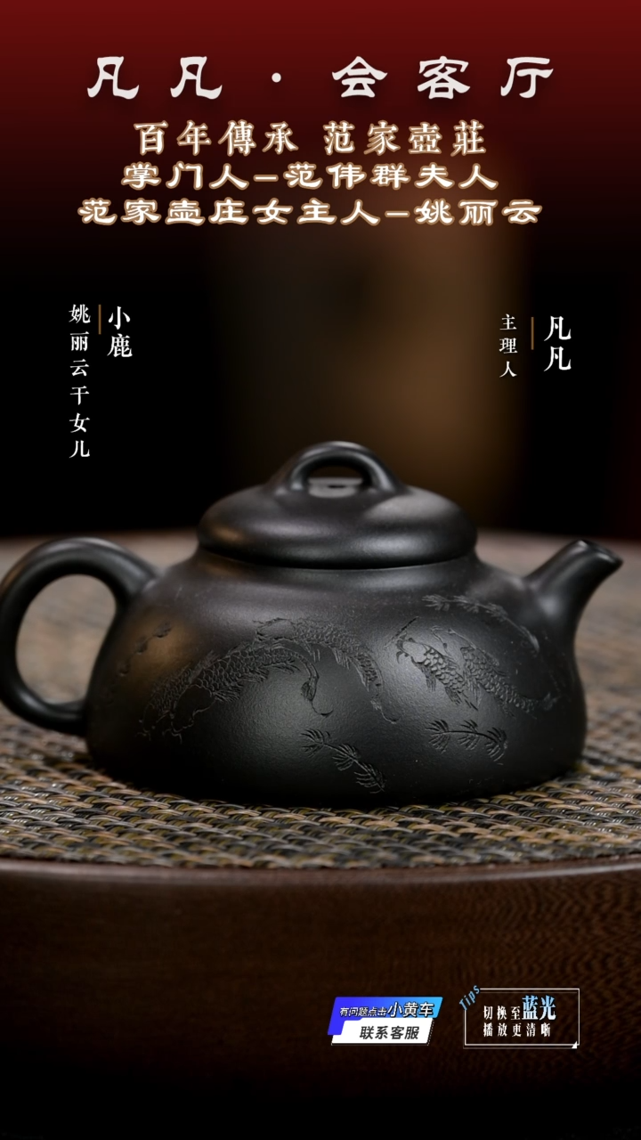 茶壶紫砂凡凡会客厅&姚丽云126 紫砂壶