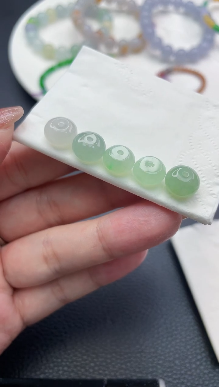 【闪购商品】定制翡翠未镶嵌珠子