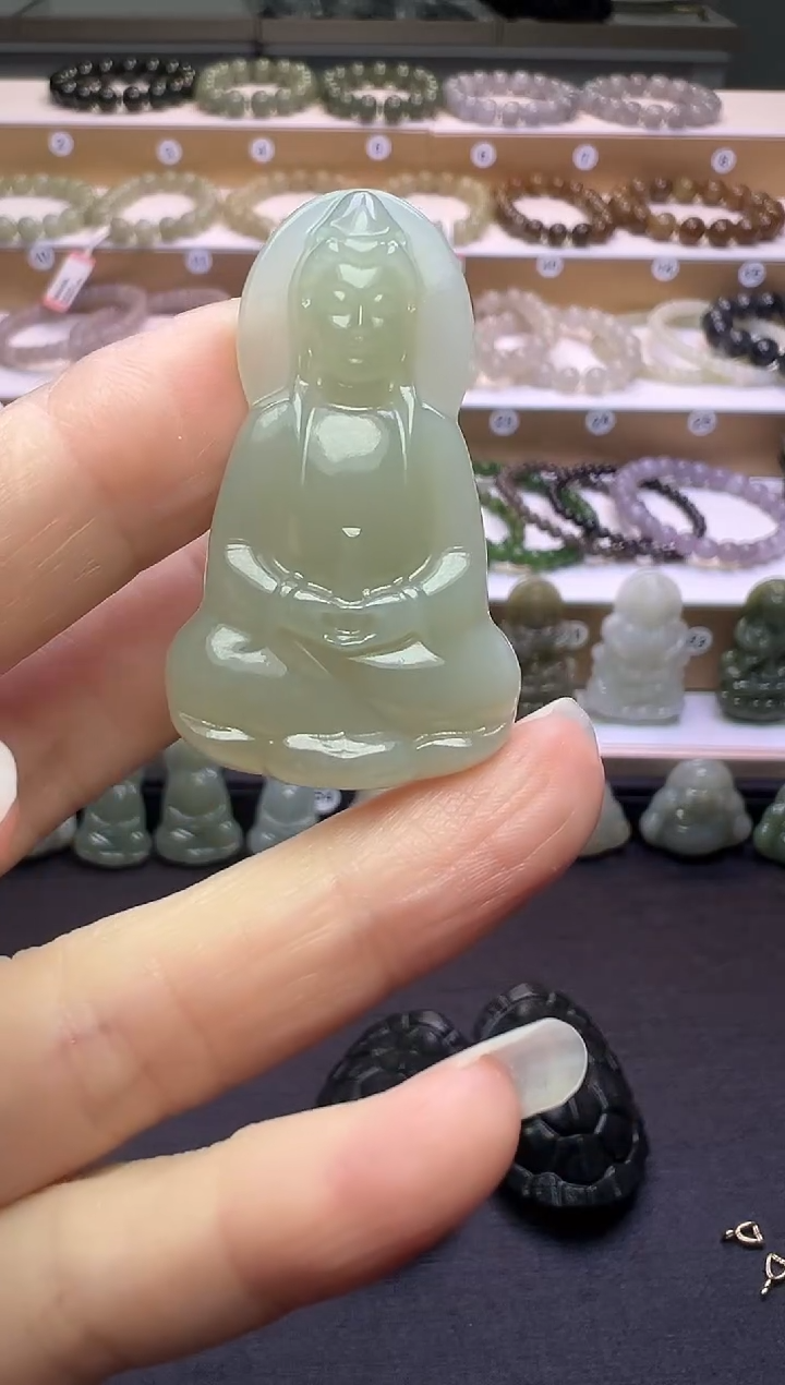 颈饰未镶嵌和田玉大****️定向4  有棉