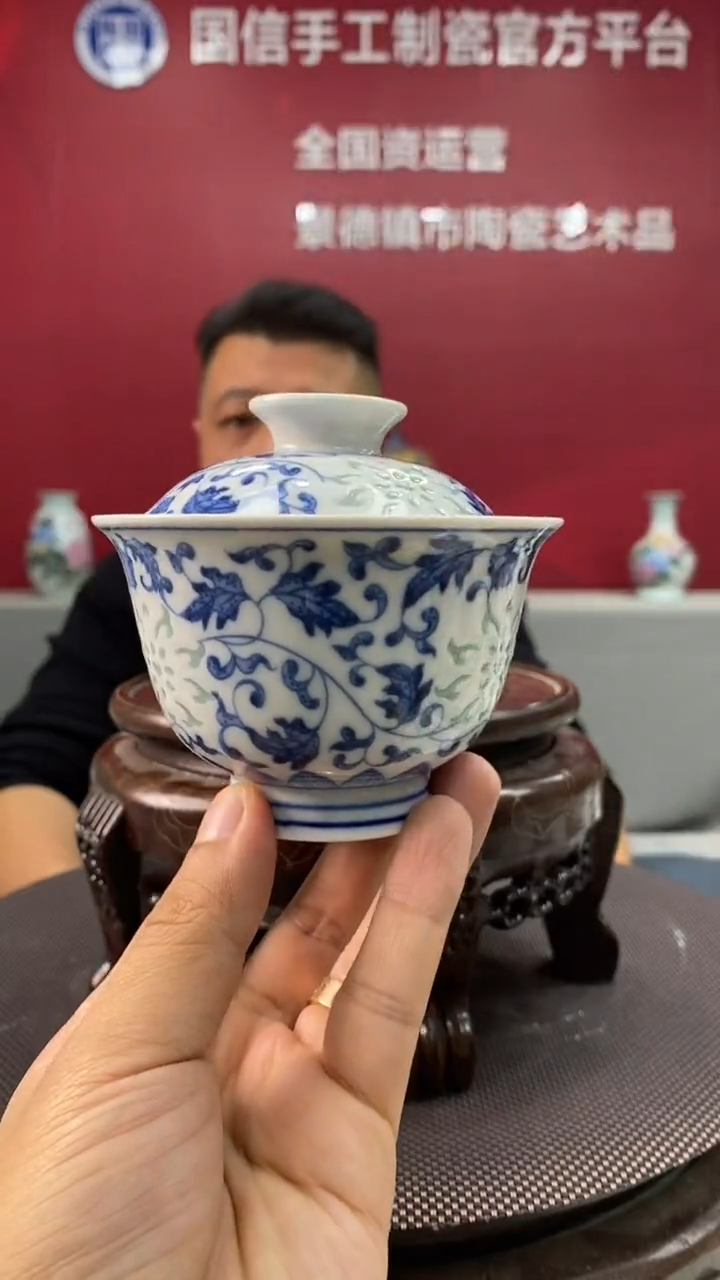 陶瓷a887景德镇瓷器一件