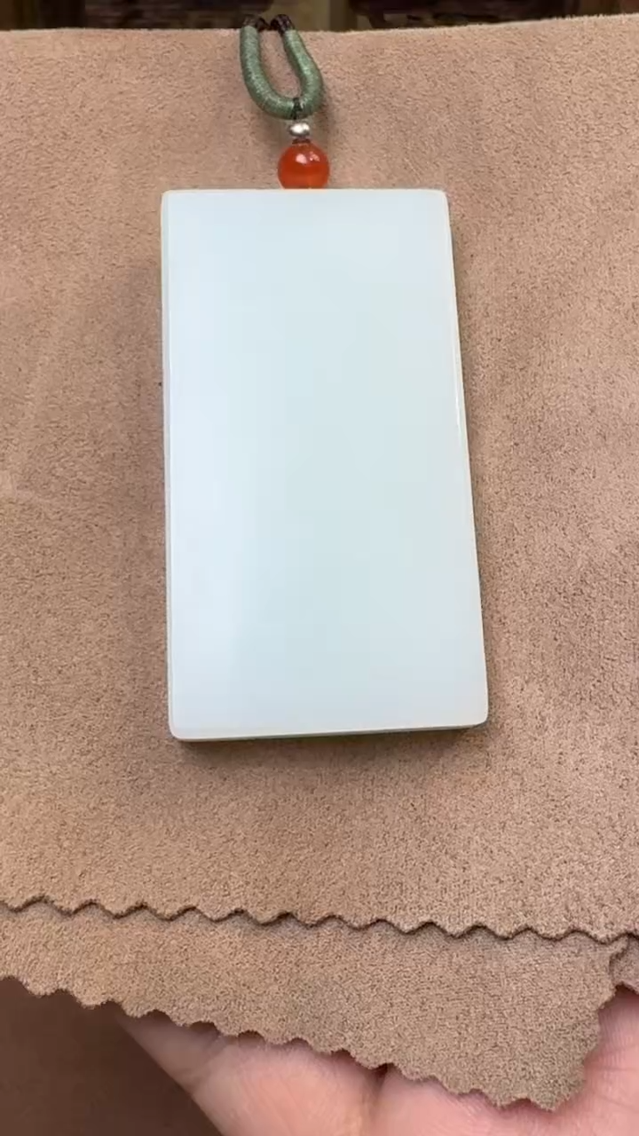 【闪购商品】和田玉吊坠未镶嵌1049六刀牌