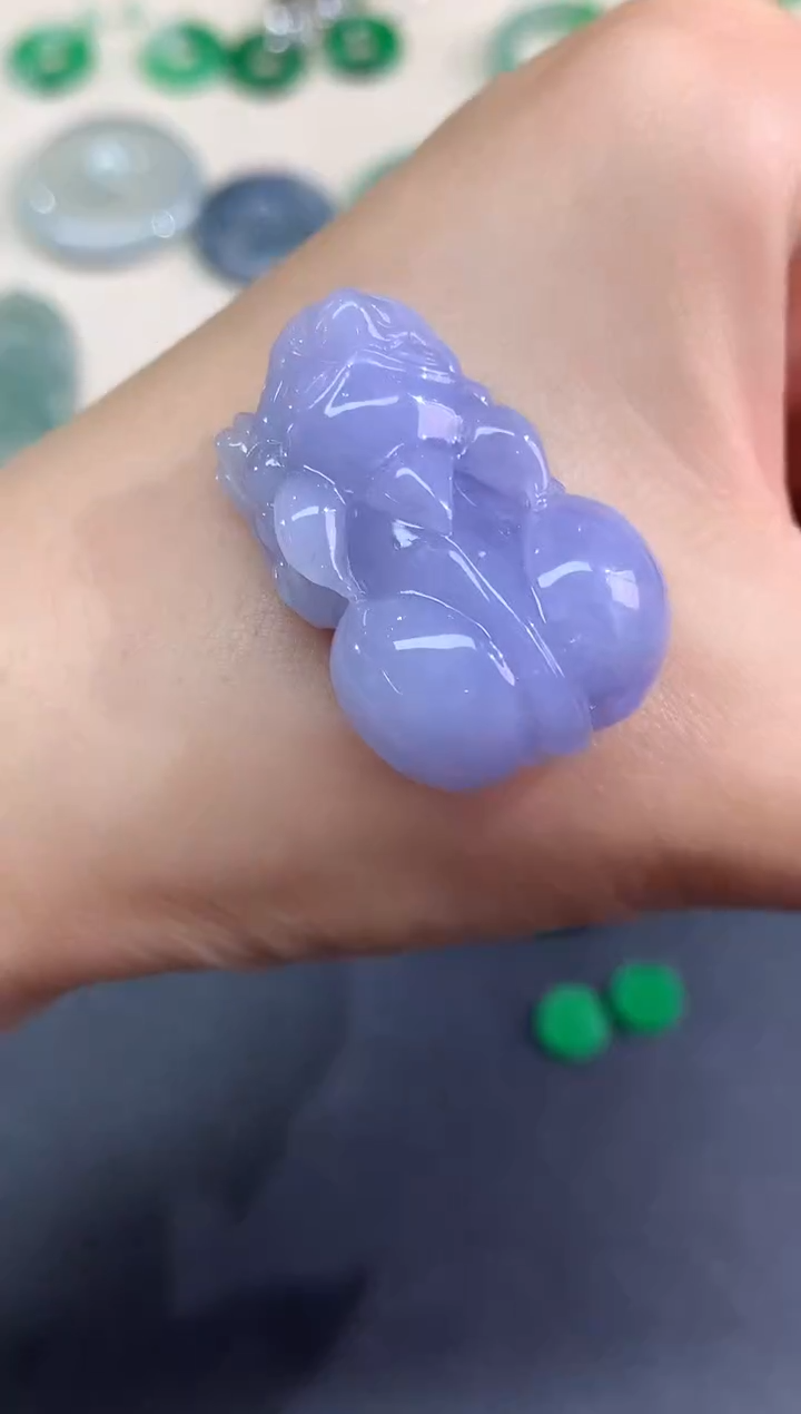 未镶嵌定制翡翠毛货翡翠|4980