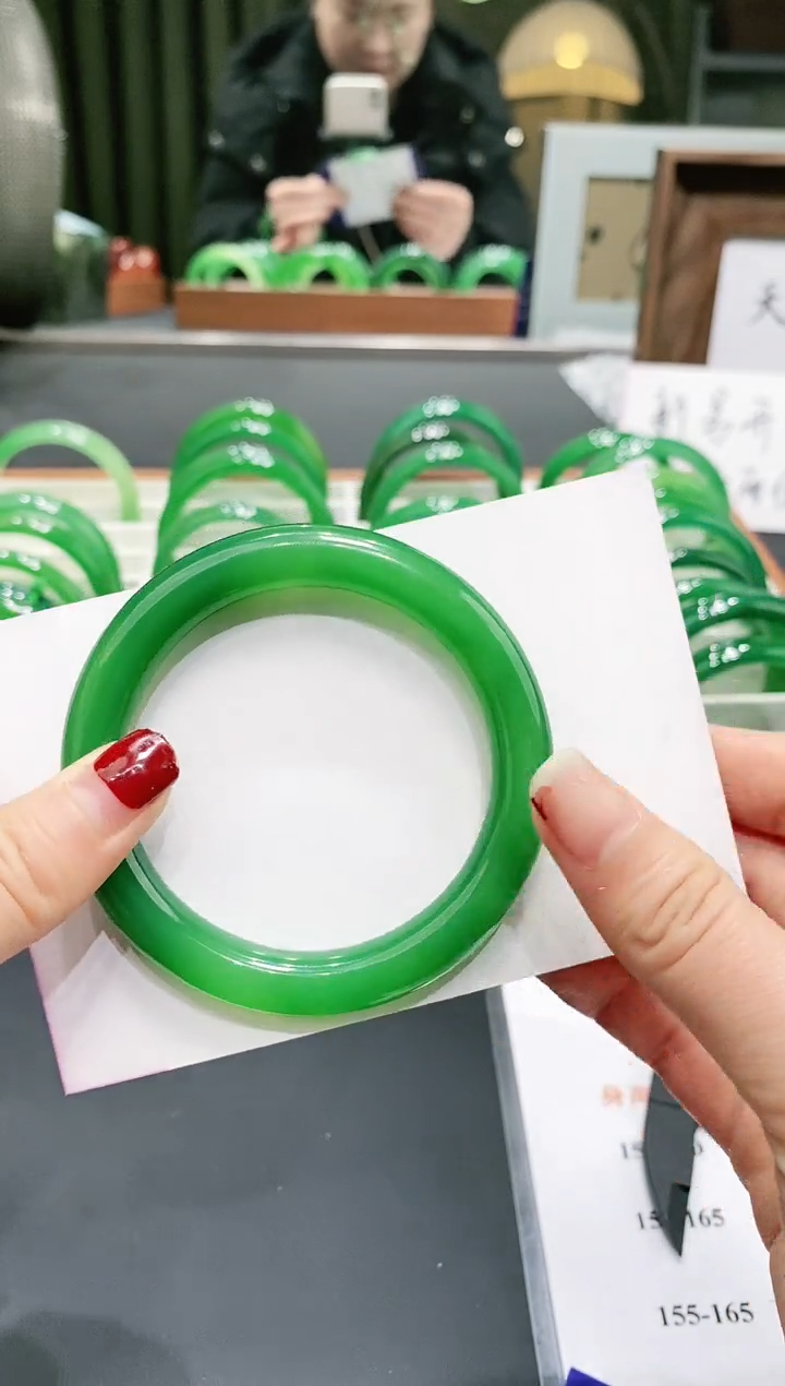 【闪购商品】玛瑙/玉髓手镯未镶嵌多样性发货-59圈口