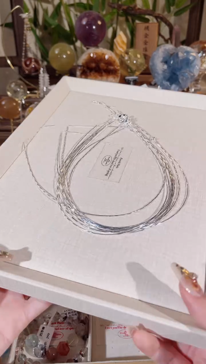 吊坠925银无ss066可调节银项圈多样性发一