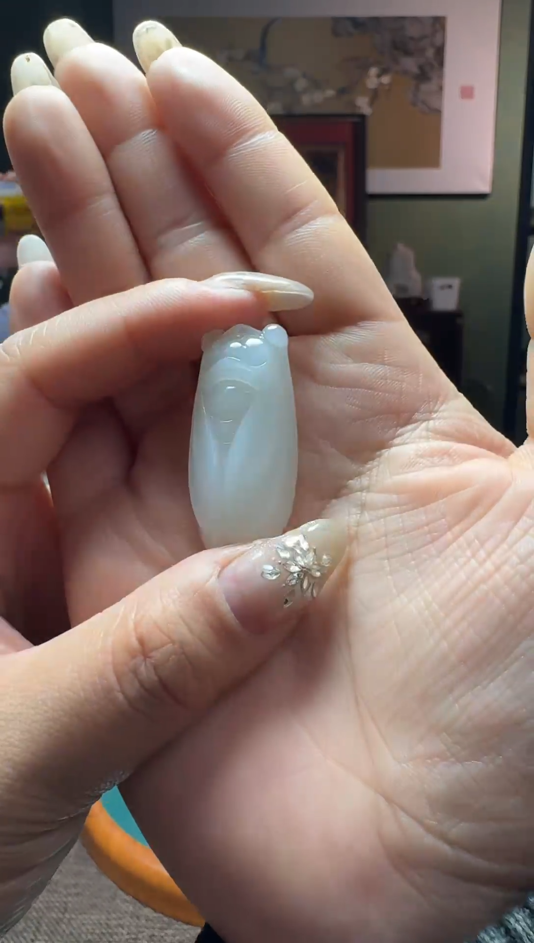 颈饰未镶嵌和田玉米达