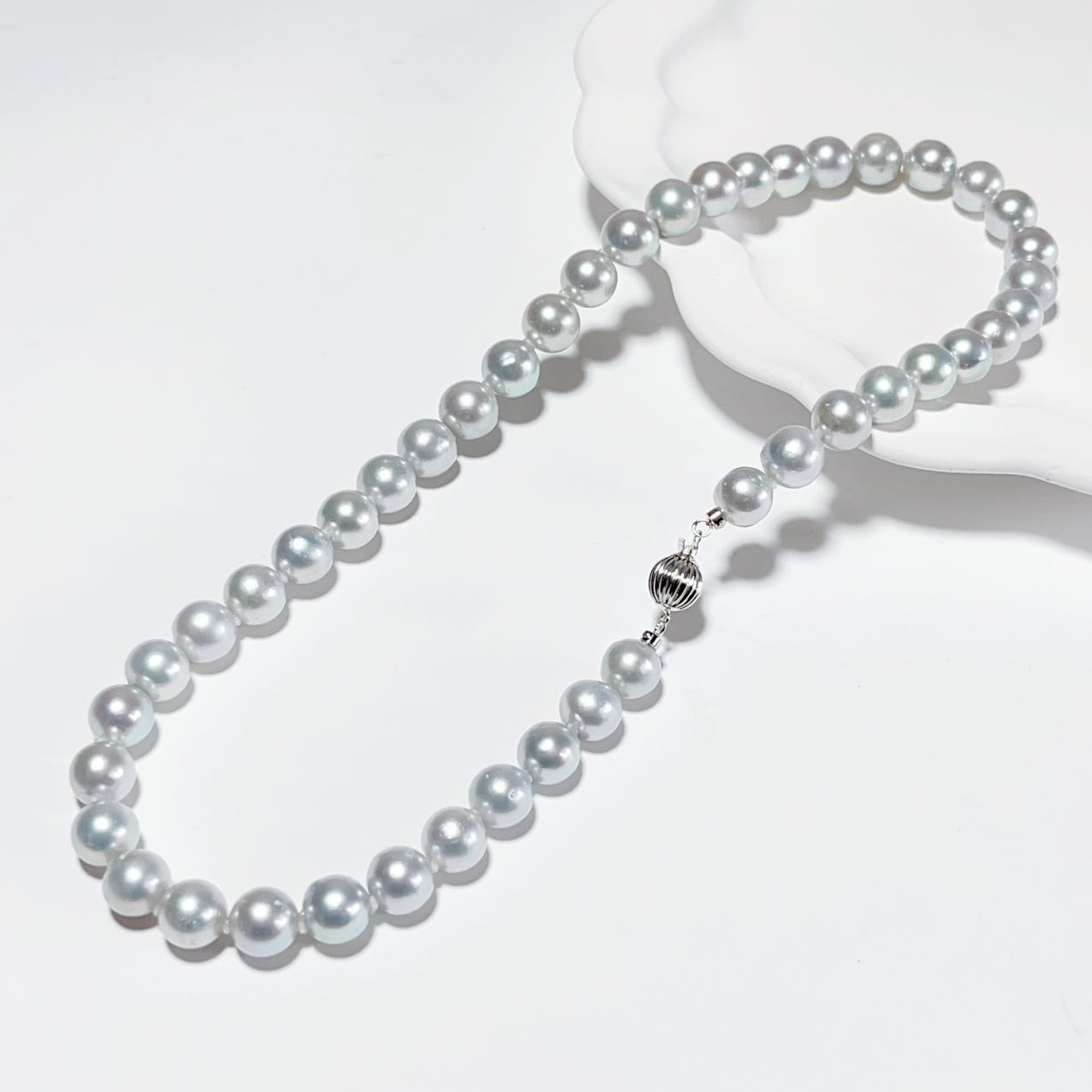 海水无调色大点位真多麻全珠链9-10mm（年末福利）