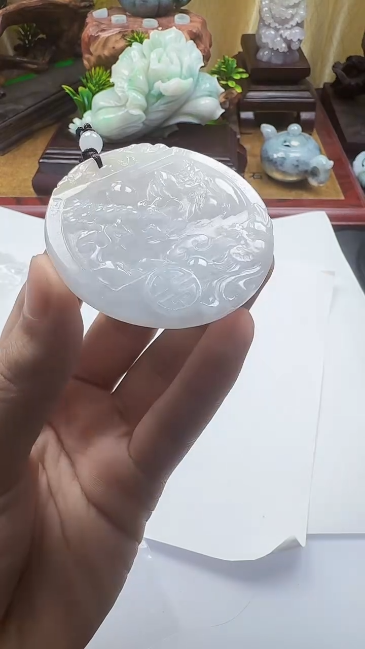 吊坠(不含链)未镶嵌翡翠1