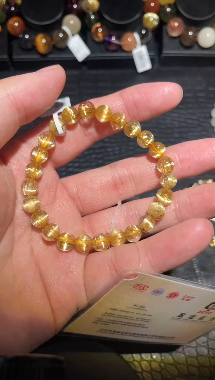 【闪购商品】水晶手链未镶嵌单圈钛晶A7（多样性发其一）