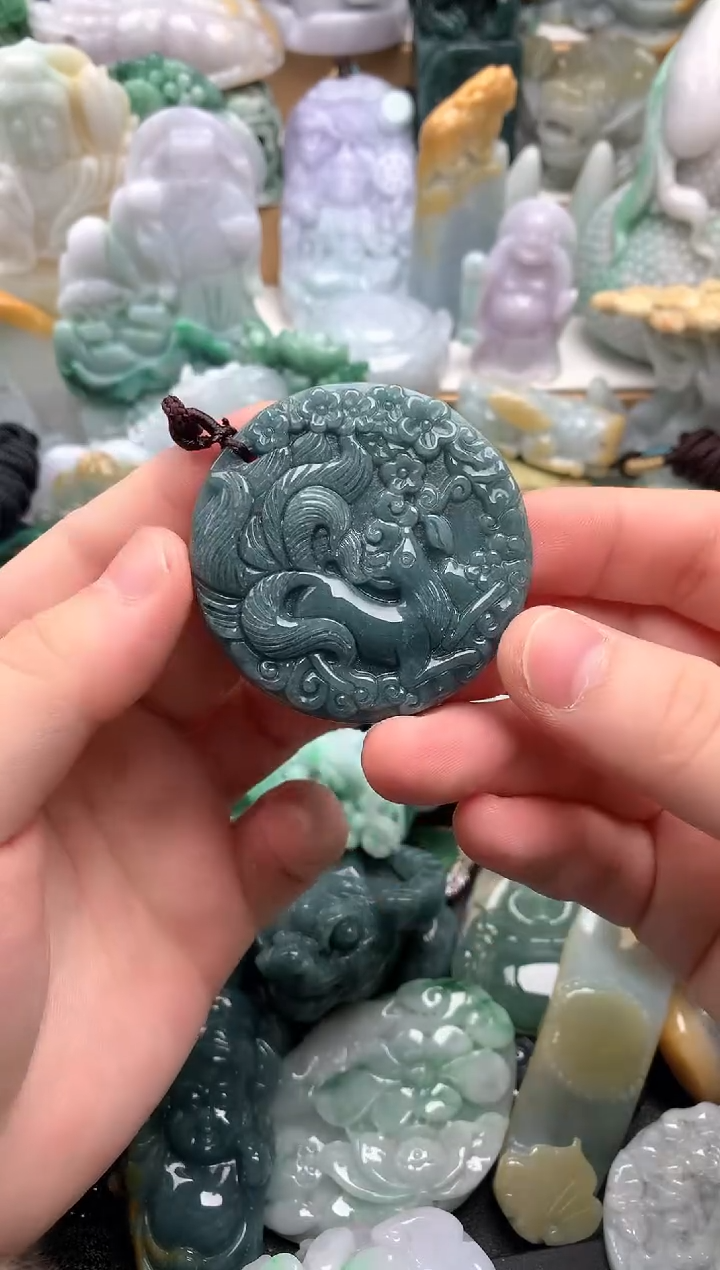 吊坠(不含链)未镶嵌翡翠1