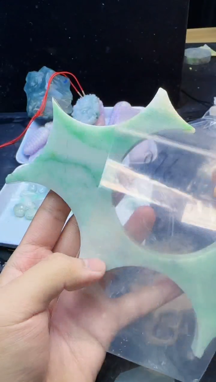 颈饰未镶嵌翡翠076天然A货翡翠