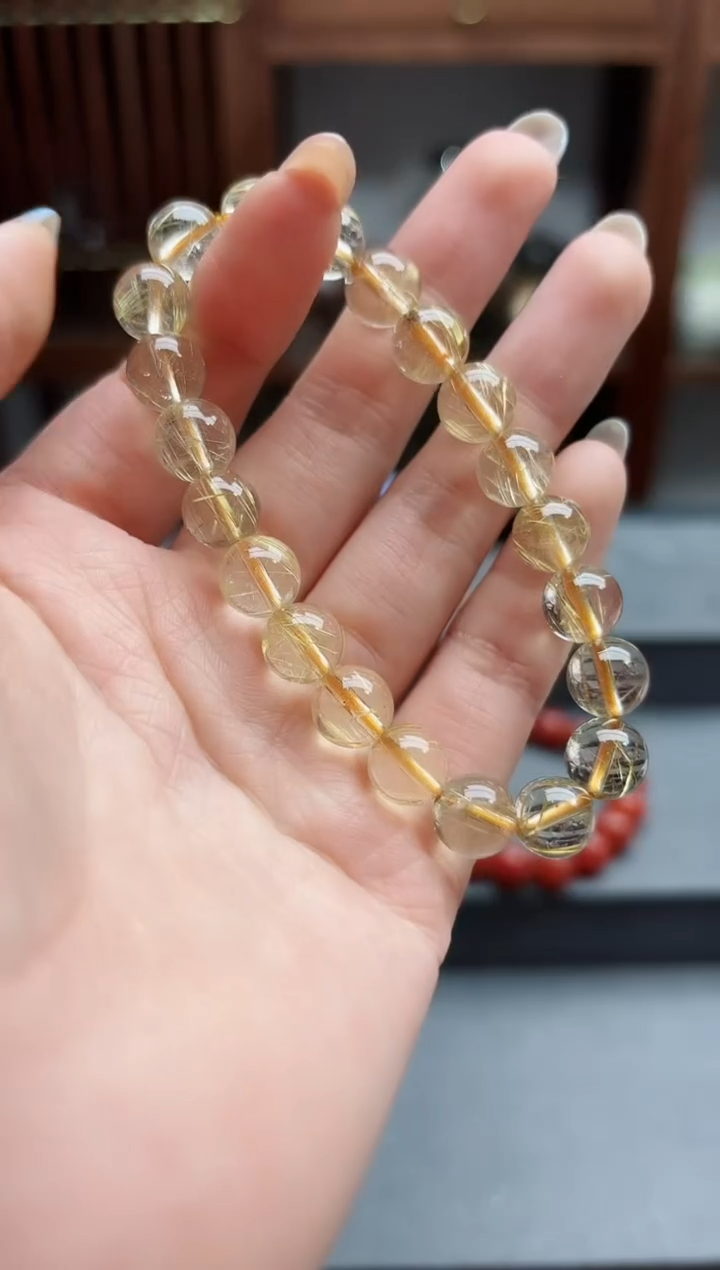 【闪购商品】水晶手串未镶嵌发晶水晶手串 ZD