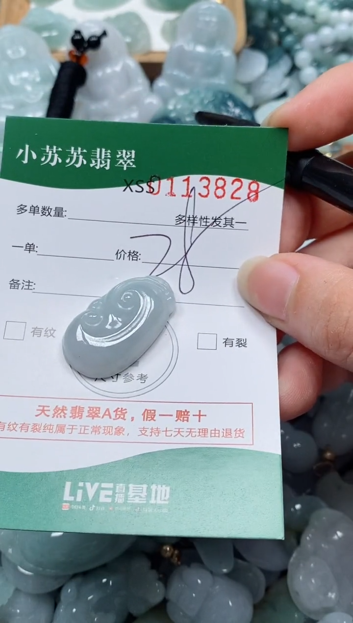 【闪购商品】翡翠未镶嵌颈饰闪购商品0113828