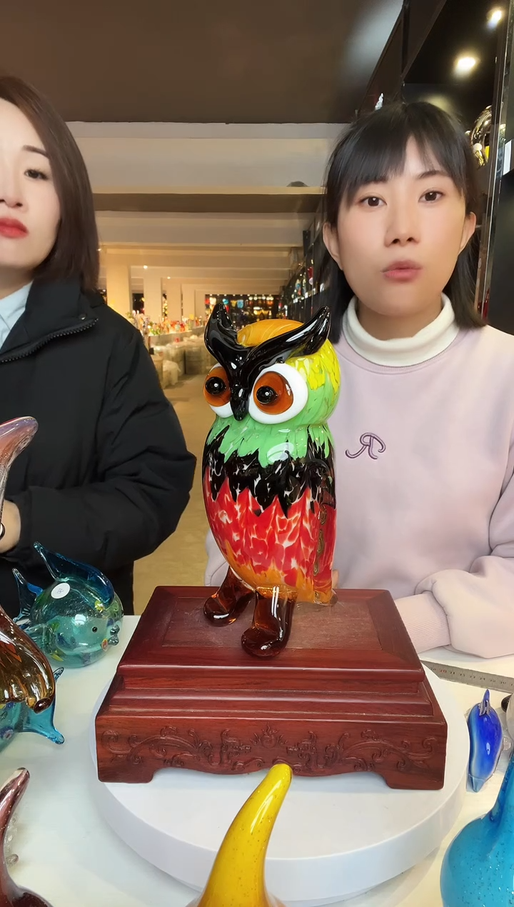 【闪购商品】茶盏琉璃摆件家居摆件