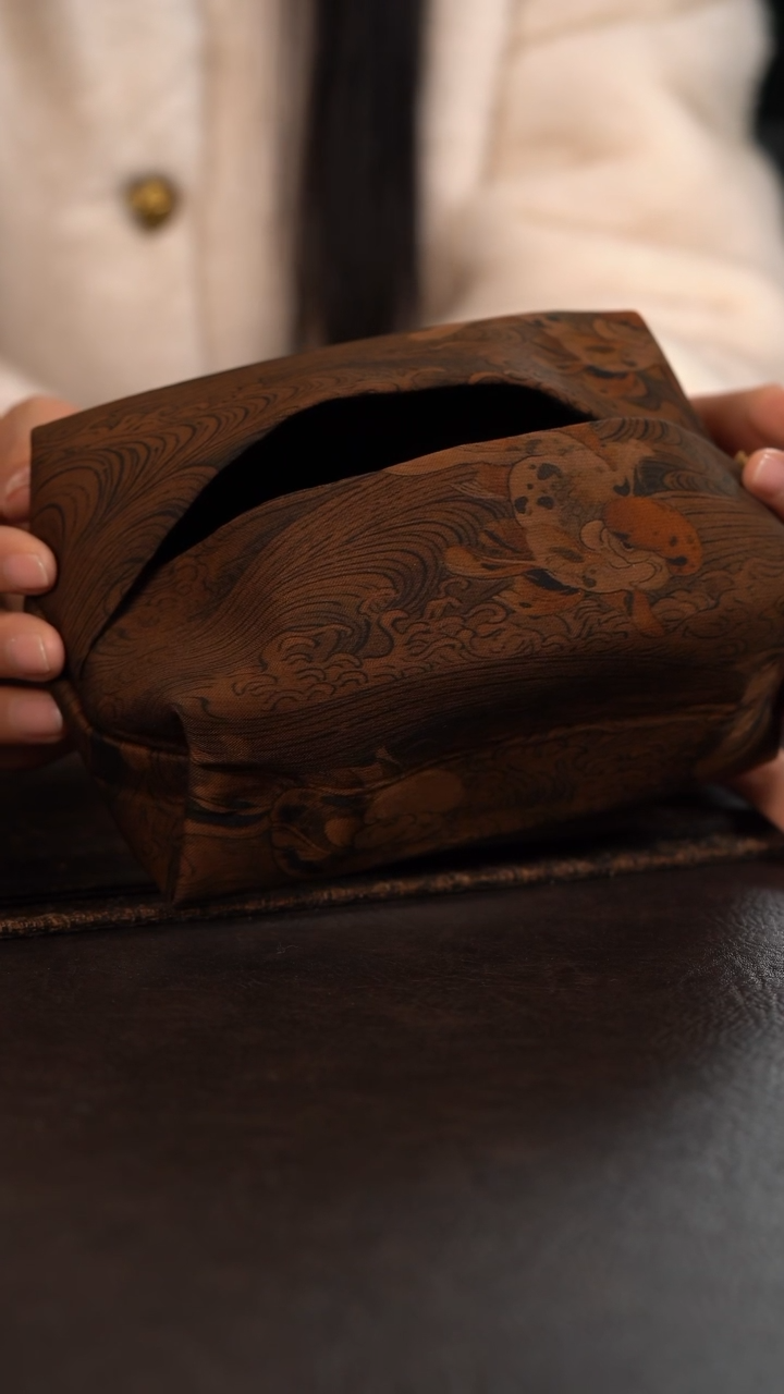 【闪购商品】杯陶瓷杯周边慢蓝纸巾袋金玉满堂