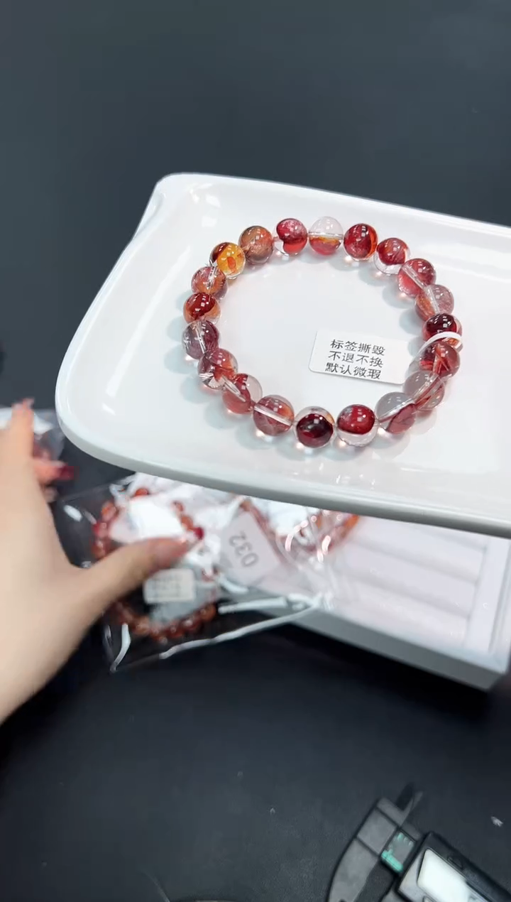 【闪购商品】水晶手串未镶嵌33O多样性发其一/1条默认微瑕