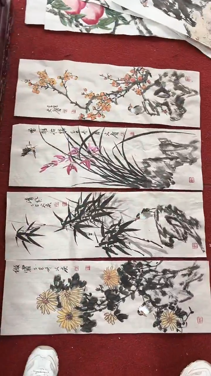 国画李火庆/国画/花鸟