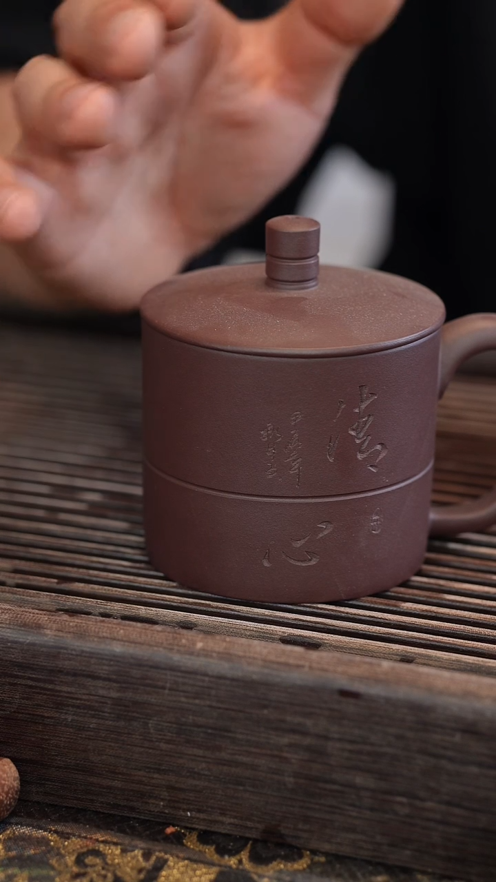 茶壶紫砂原矿手工制作