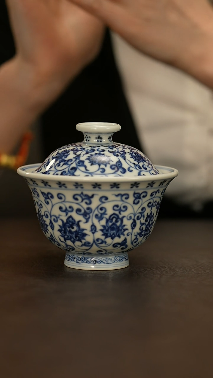 【闪购商品】瓷片占春生    大    花心