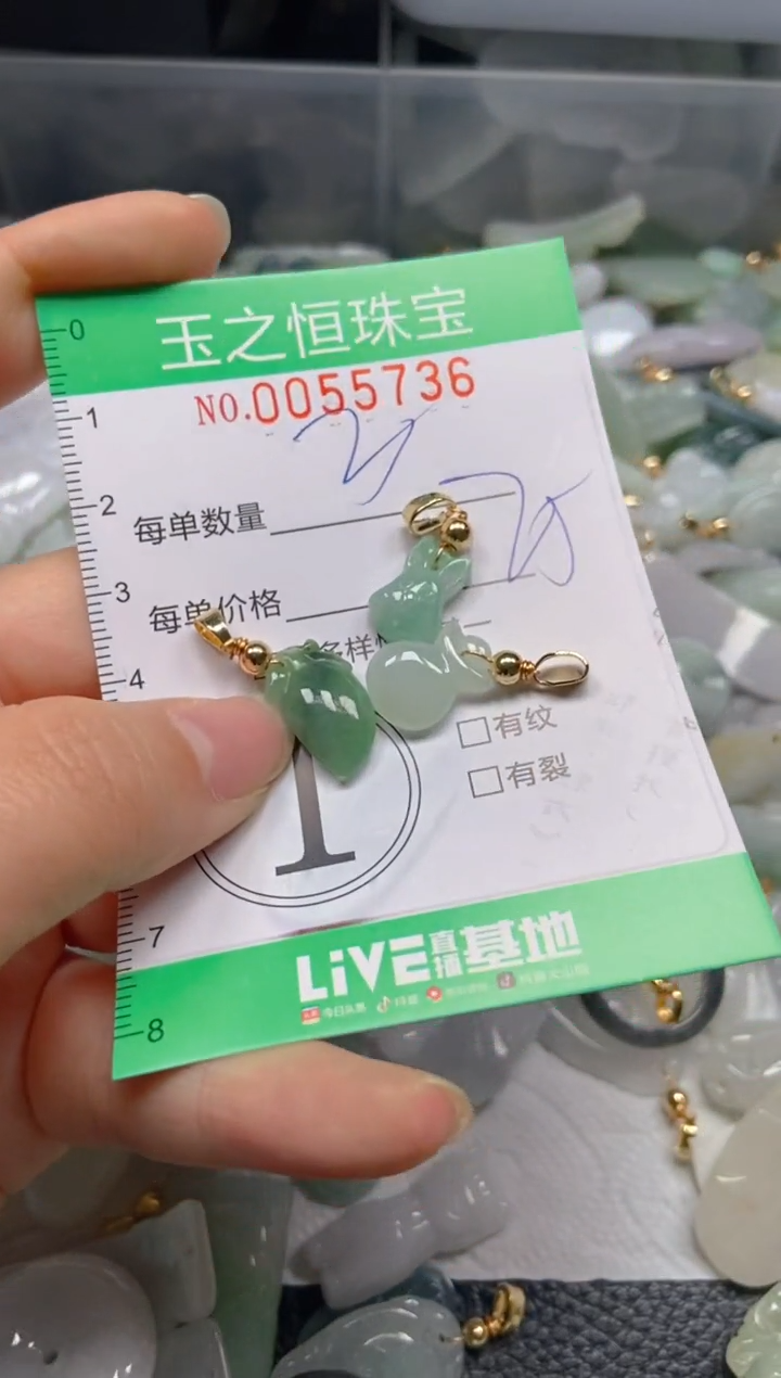 【闪购商品】翡翠未镶嵌颈饰闪购0055736