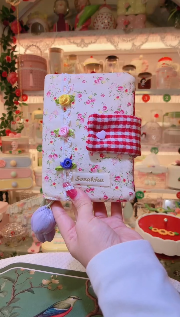 玫瑰花手账本——小家焕新必备！