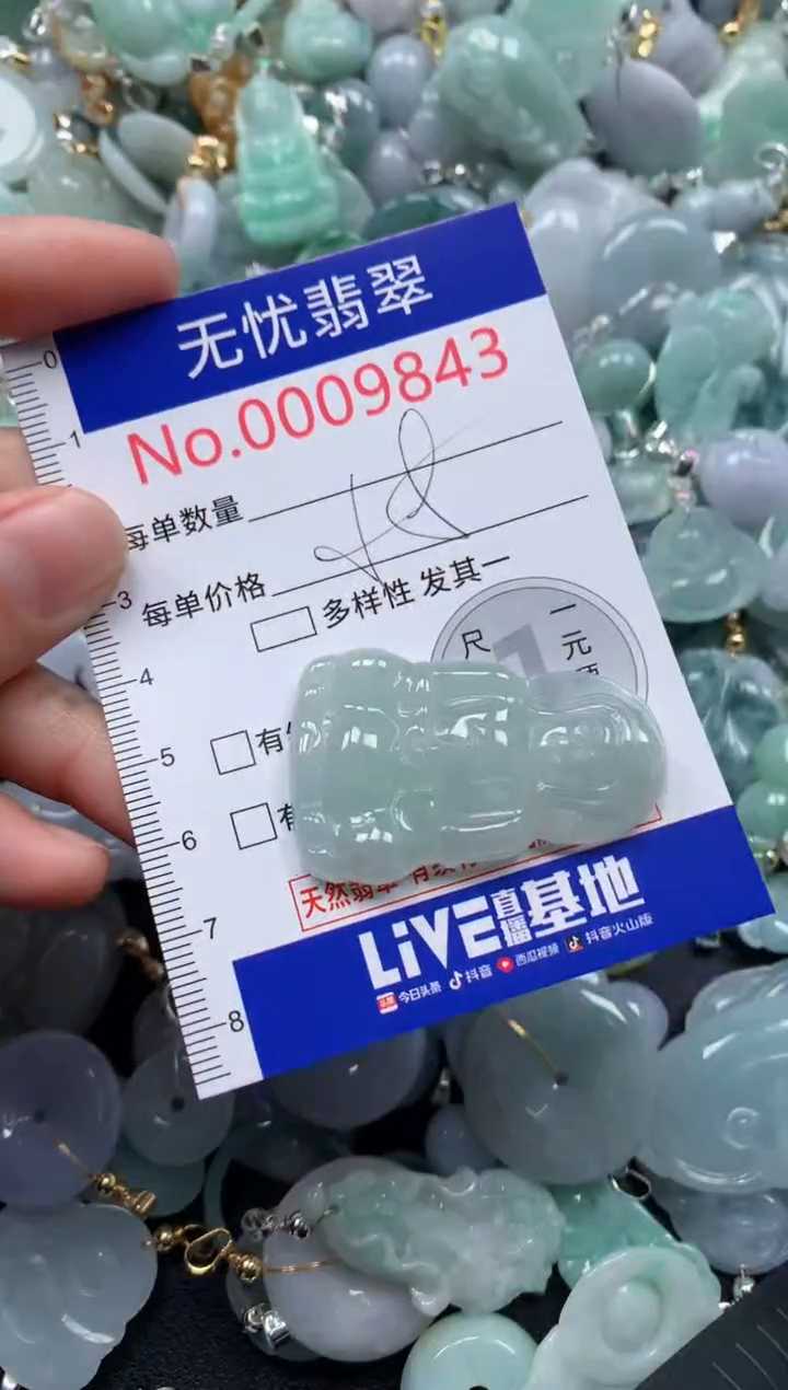 颈饰未镶嵌翡翠9843