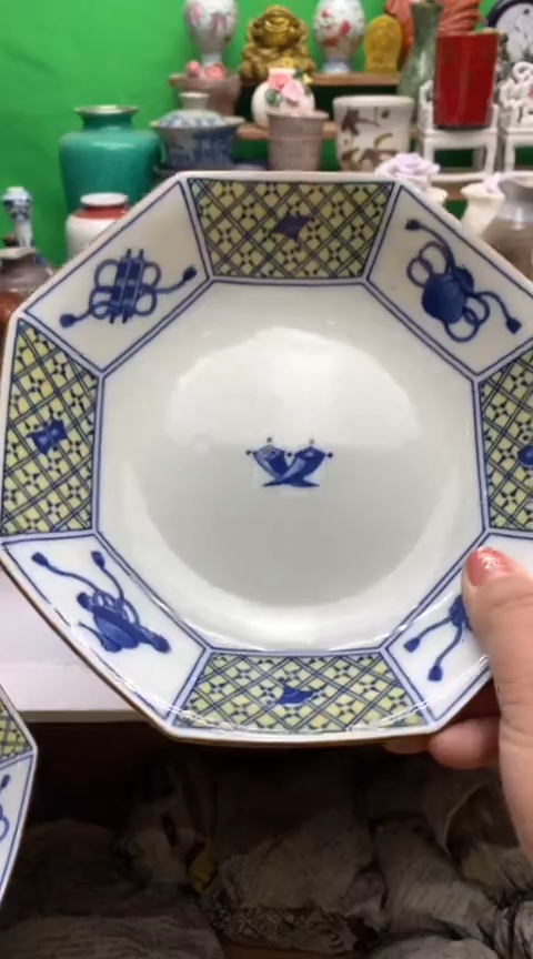 【闪购商品】盖碗海外回流瓷器