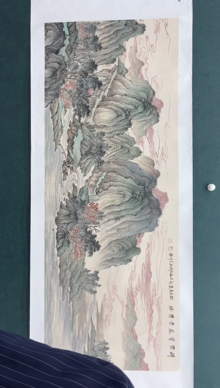 【闪购商品】绘画李川浦-12平尺-山水-纸片-7-5